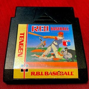 RBI BASEBALL FOR THE NES SYSTEM